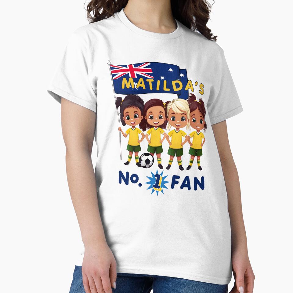 Matilda’s Australian soccer team fan design by FunkiFish