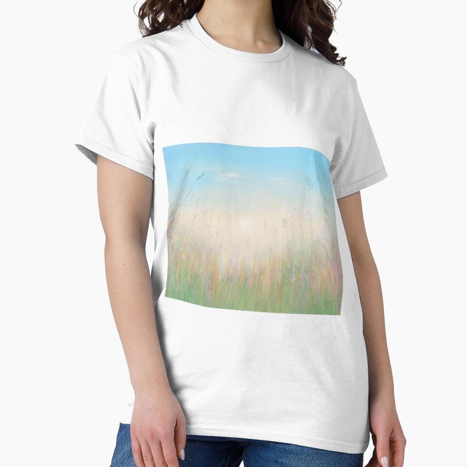 Modern, Bright, Pastel, Meadow Design by Juliet Firstbrook