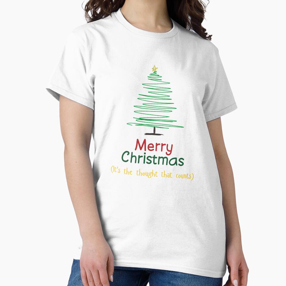 Merry Christmas - It’s The Thought That Counts by CherryPickedArt