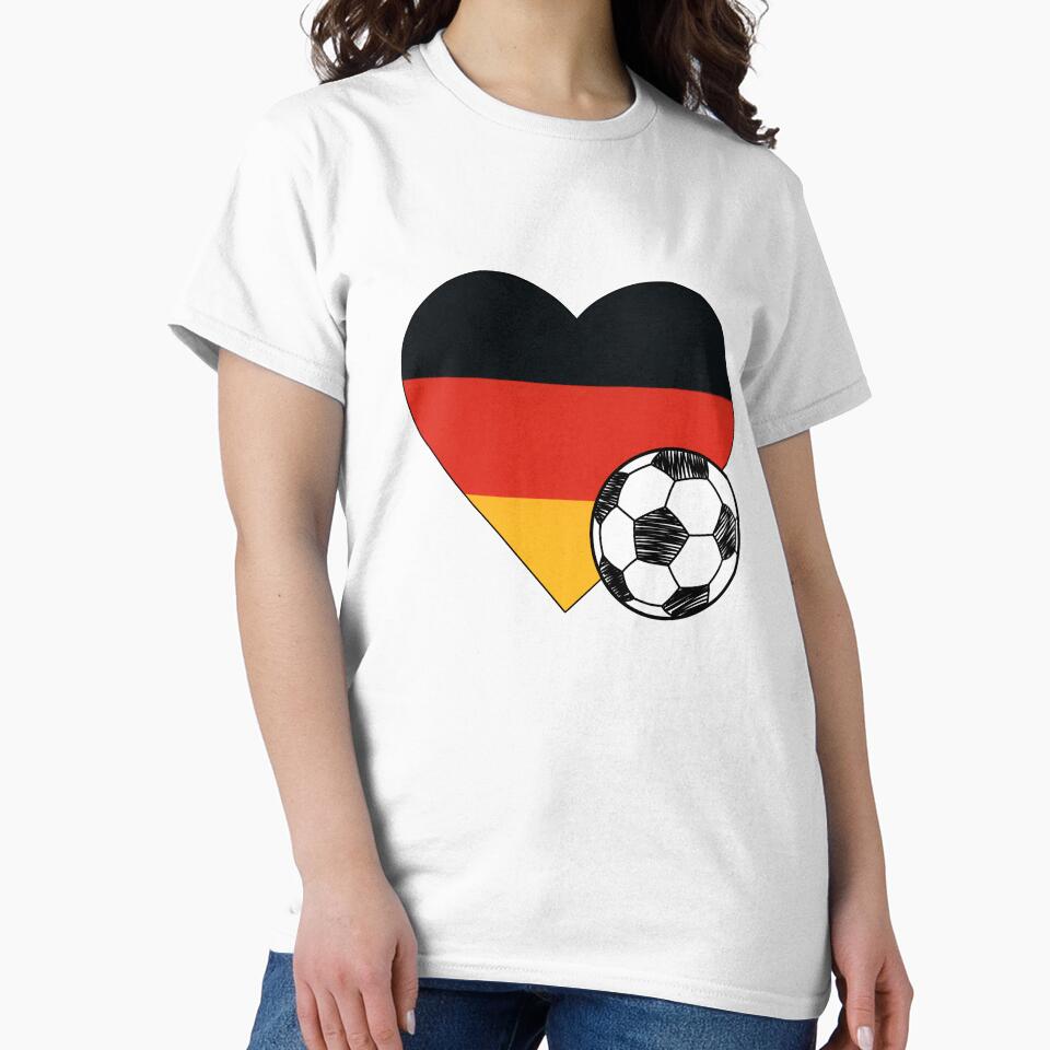 Germany Soccer Heart Design by FinalScoreClub
