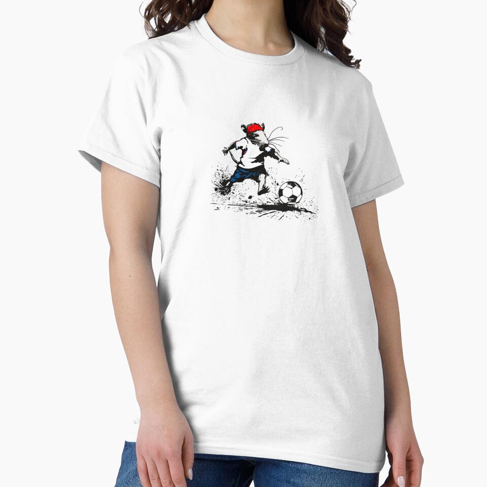 Kickin´Rat: Football fan (France jersey) by flamenco-verde
