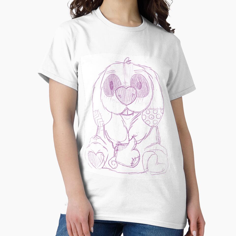 Ratty Bunny pink by MyBottomShelf