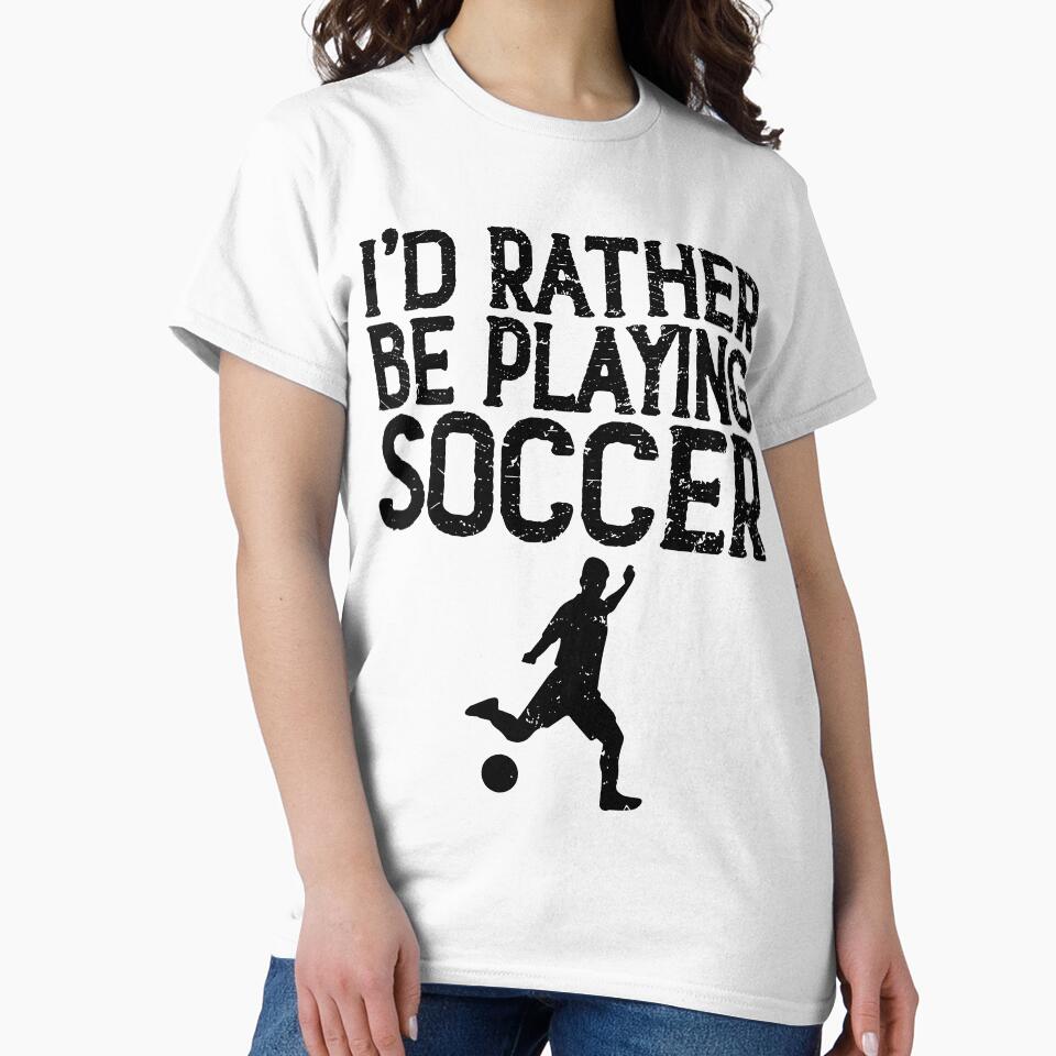 i'd rather be playing soccer by print hasan