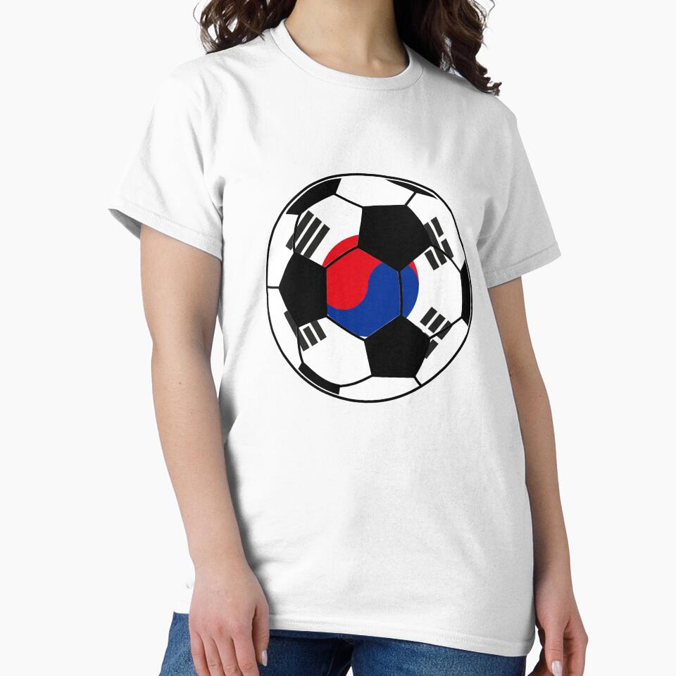 South Korea Flag Soccer Ball by FinalScoreClub