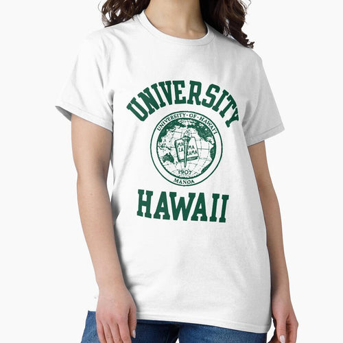 80's Vintage university Hawaii apparel - Original Green by Miaou Studio