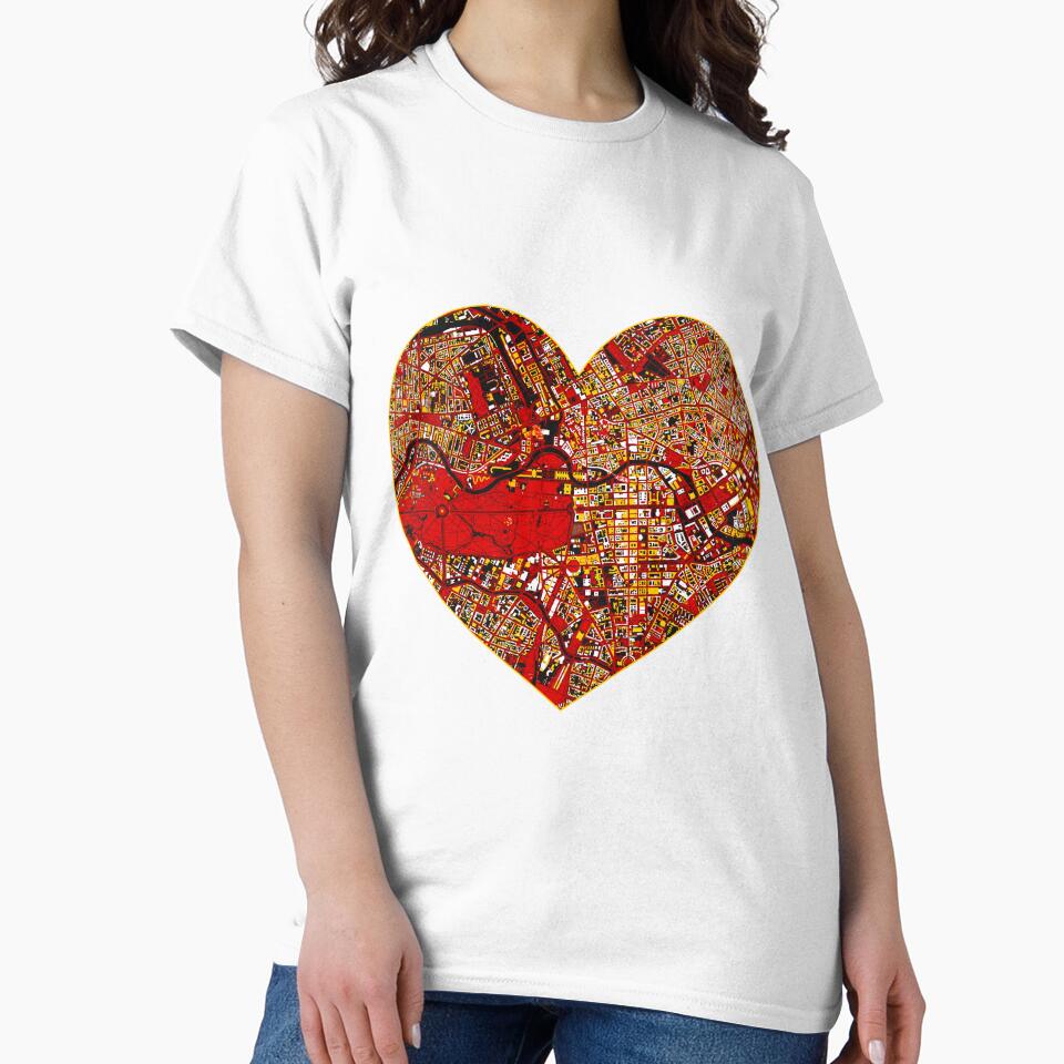 Berlin Heart Map – German Football Inspired City Art by BottleGnome