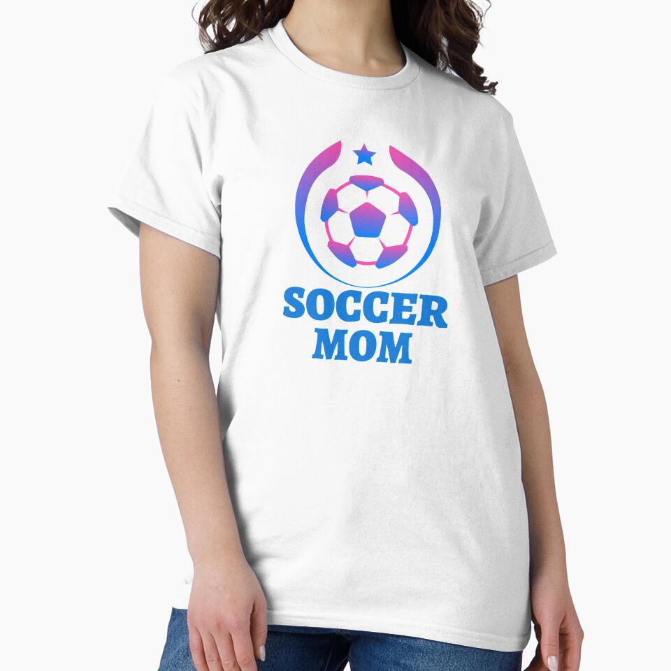 Soccer Mom Football Mother of Soccer Player Soccer Ball Graphic by Zuuag