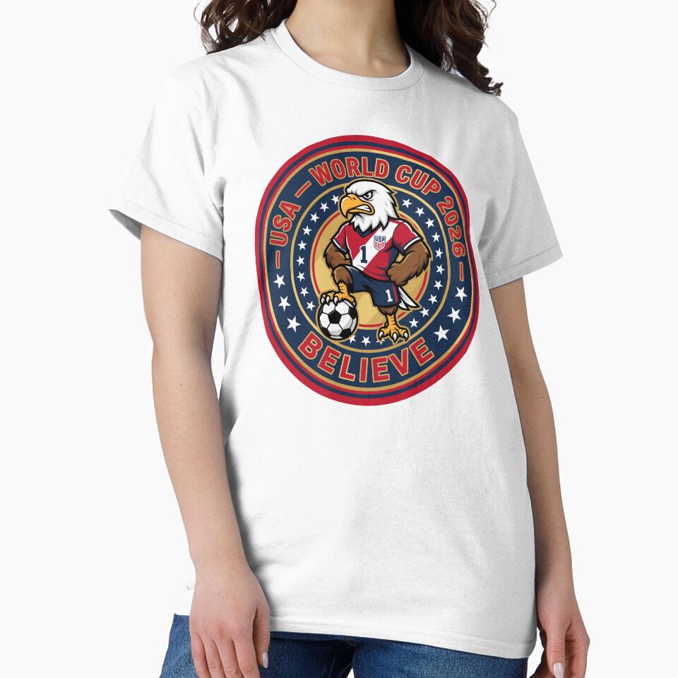 USA Soccer 2026 Believe Badge by 1RSN