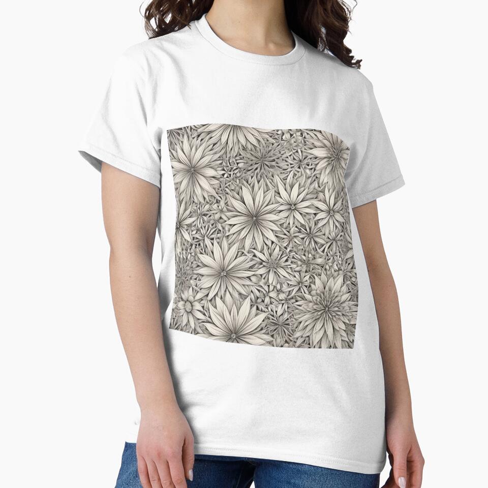 Hand Drawn Flowers 2 by HebaRK Studio