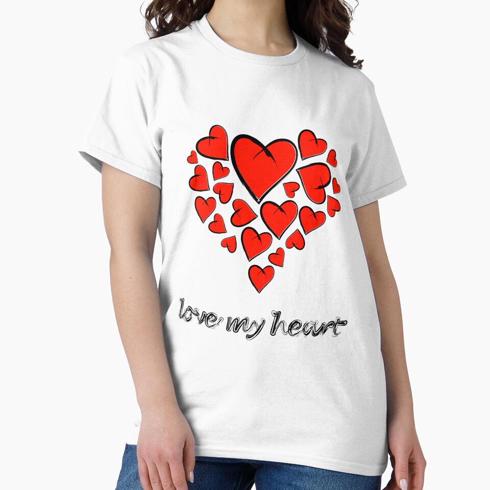 Heartinella - flying hearts with text by Cersatti