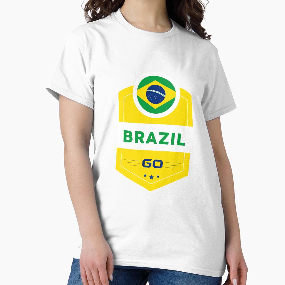 BRAZIL FLAG SHIELD by MarkMotta