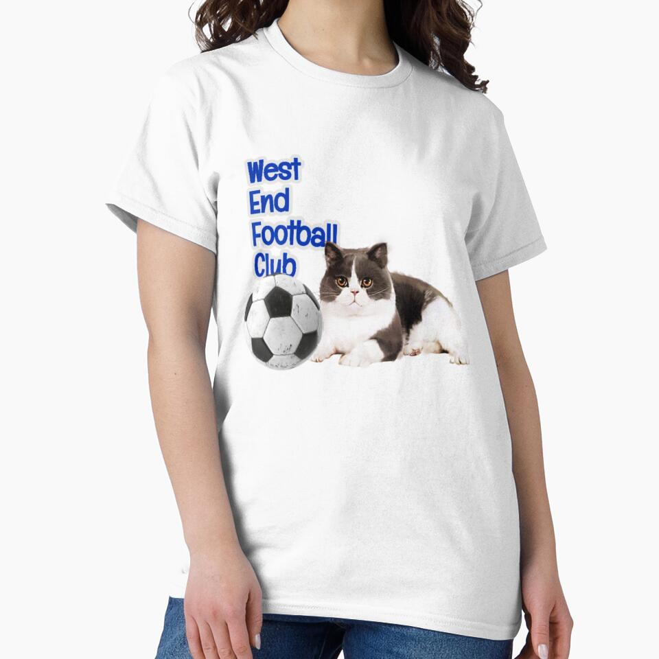 West End Football Club fat cat design by West End FC