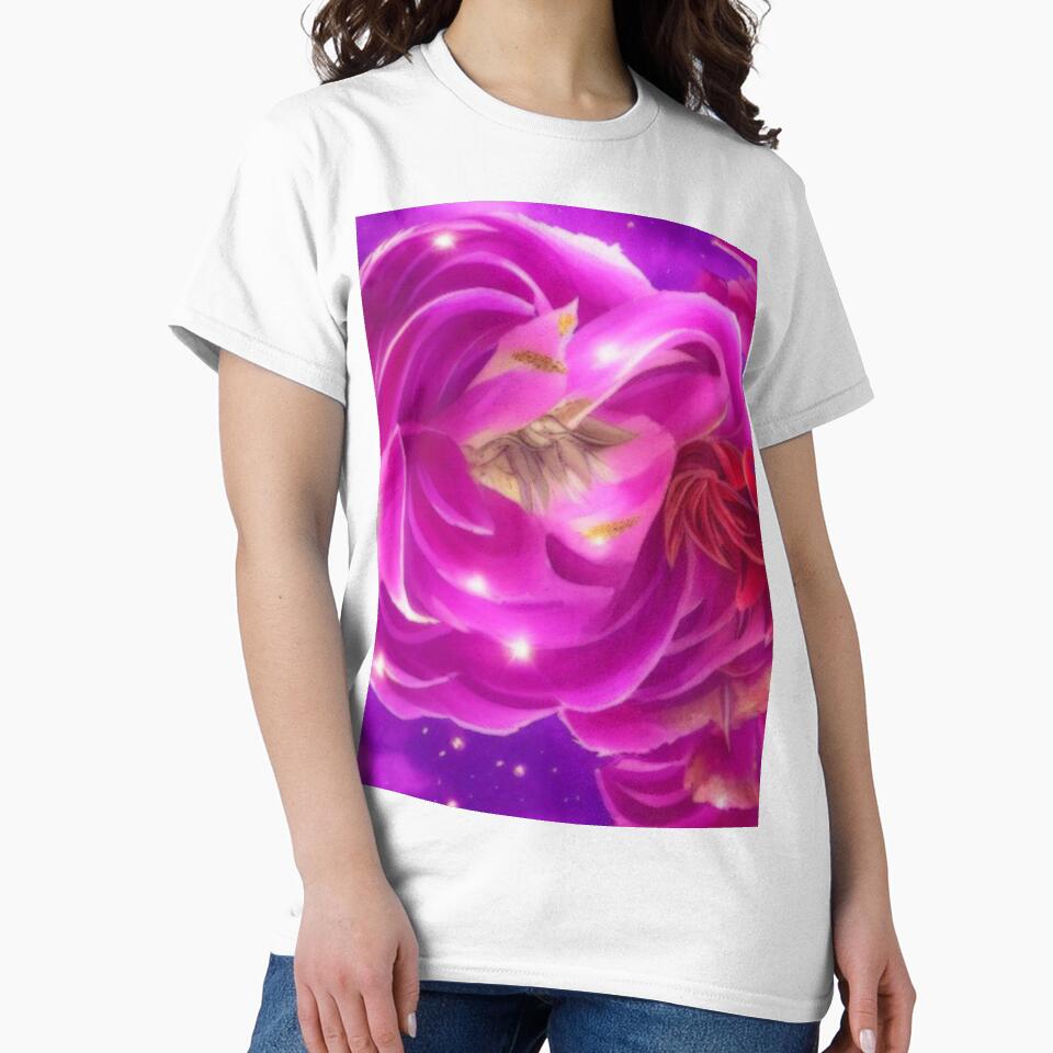Soft Floral Starry Sky Watercolor No 9 by StephanieBrock
