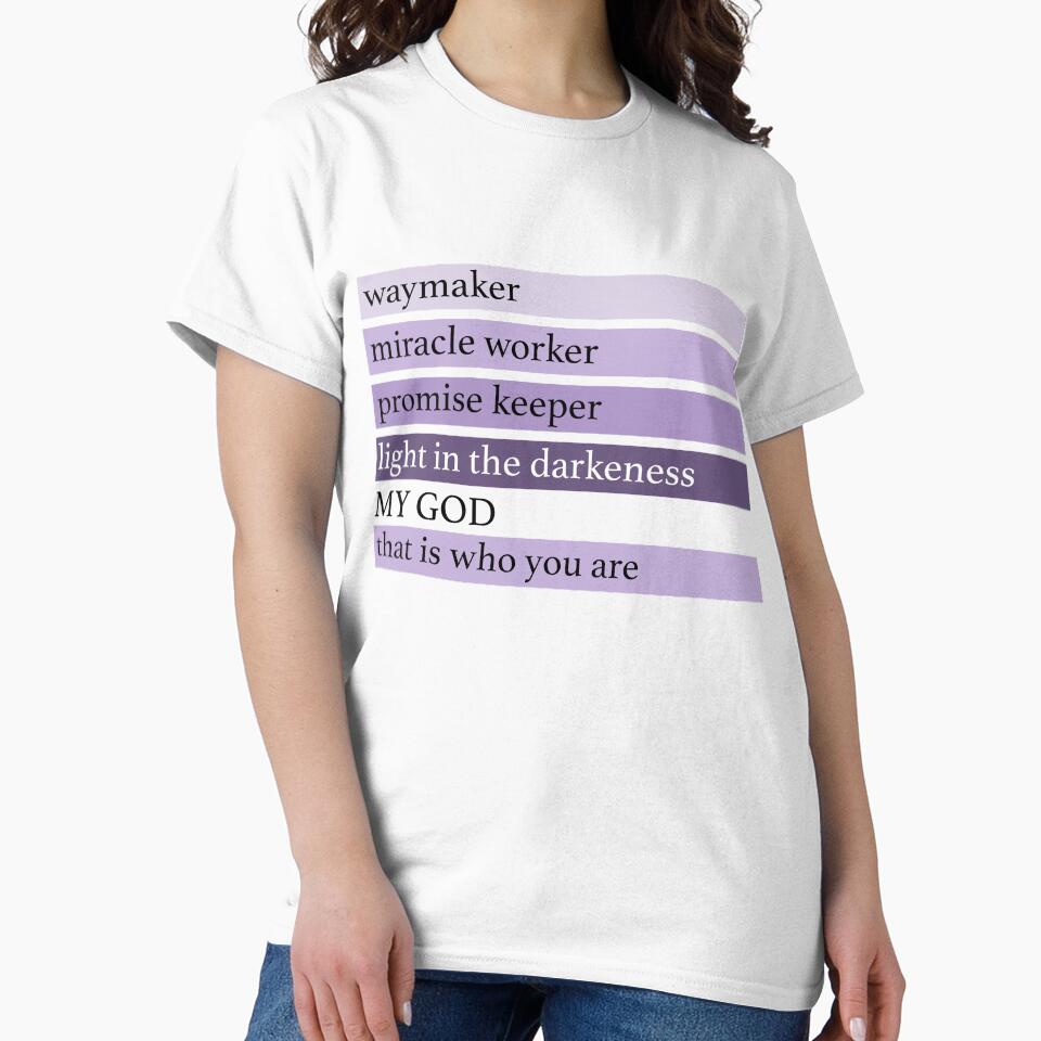 Waymaker, Miracle Worker, Promise Keeper by Katie Creative Designs