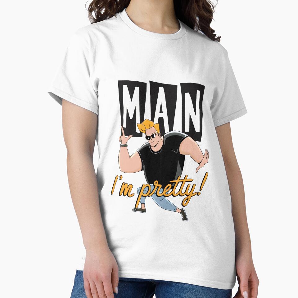Johnny Bravo "I'm Pretty!" by Sticker-saga