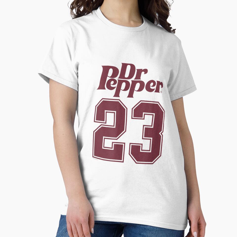 Dr. Pepper 23 Flavors Retro Red Collegiate Style by WhatMannn