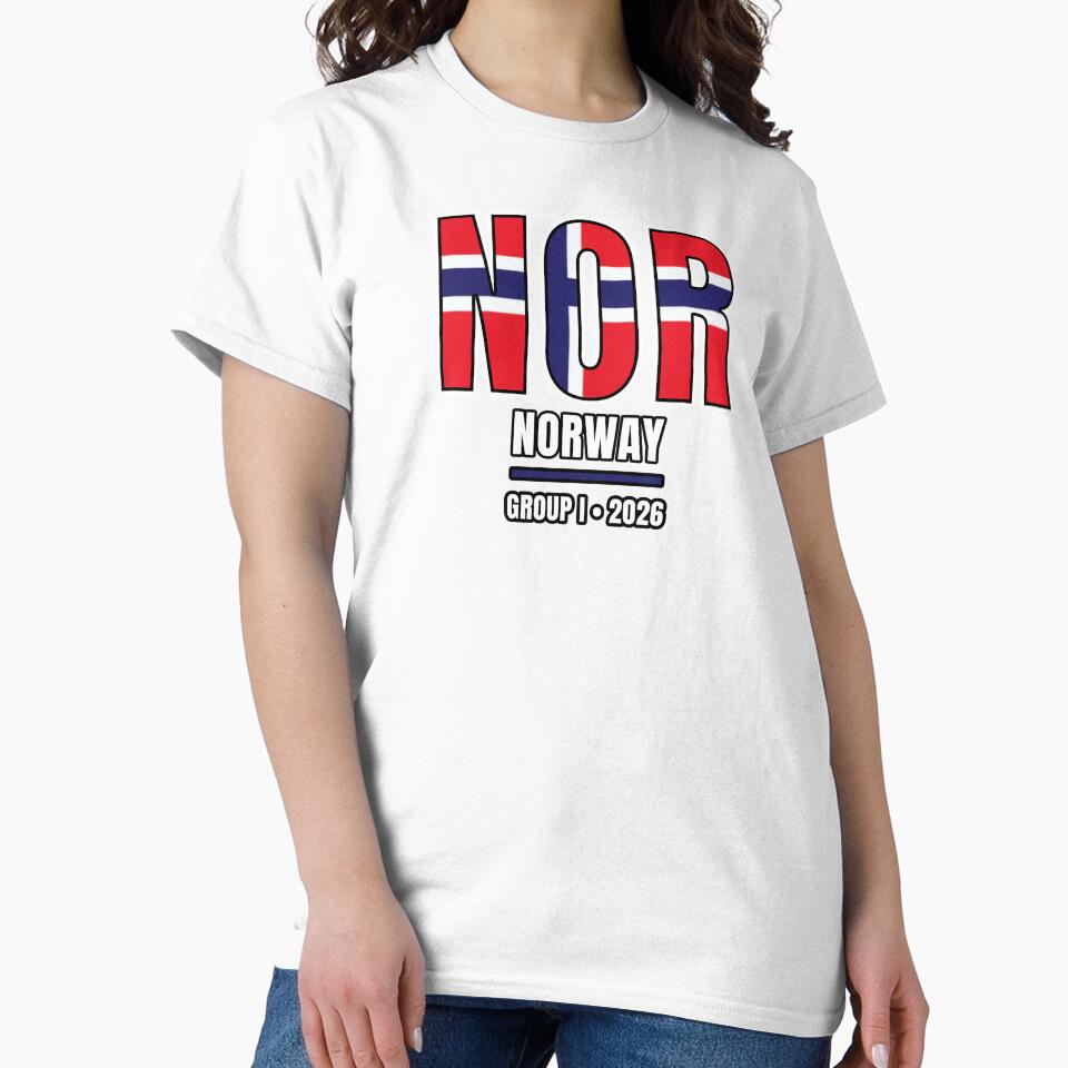 Norway 2026 Football Shirt | NOR Norway Soccer Fan Apparel | Norway National Team Supporter Tee | Football 2026 Gift by The Hairy Melon