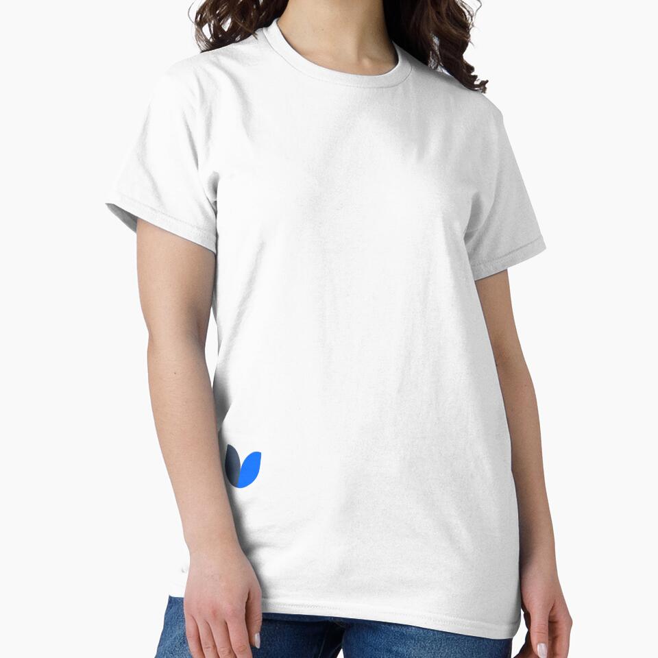 Basic color, black and blue T shirt by Ron-Wong