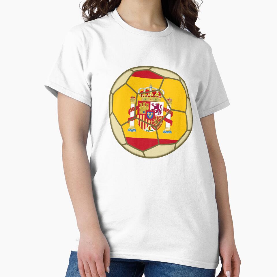Spain Soccer Ball - Summer Sports by ViewerEqualsPhoton