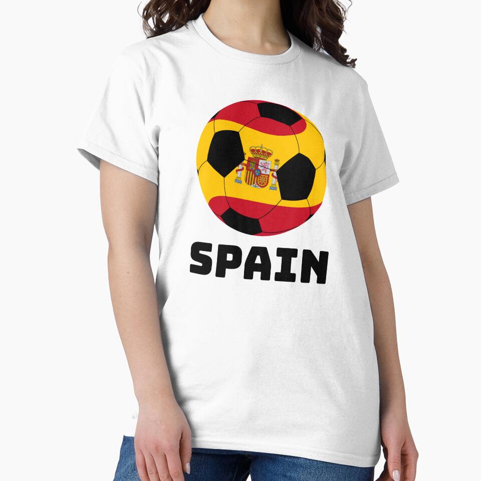 Spain Soccer Spain Gift Sport T-Shirt by MarlowLoom