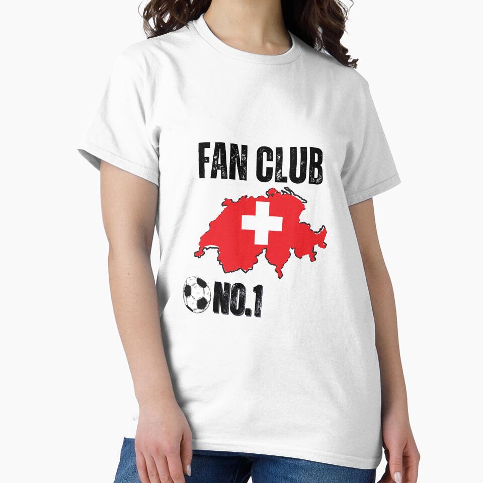 Switzerland fan club football national team number one by Passionfoot