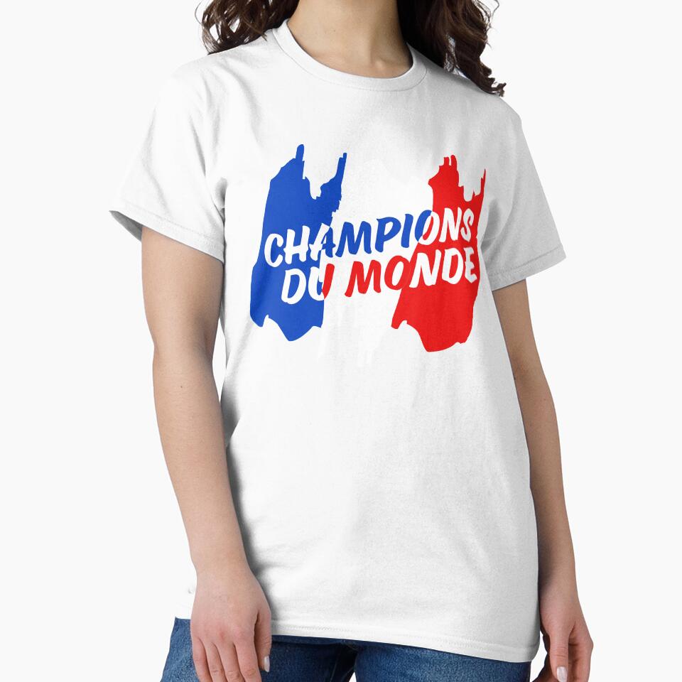 Champions du Monde France Soccer by AntiqueImages