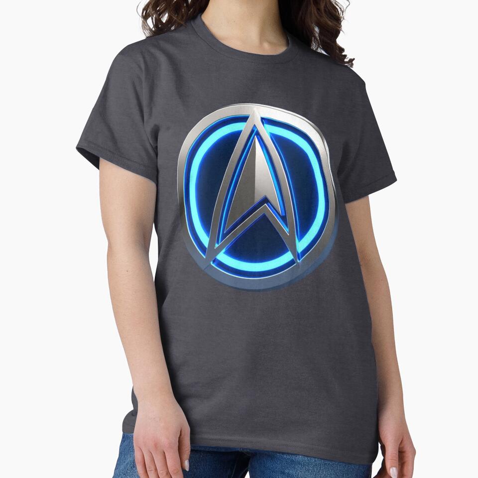 Sci-fi Star trek T-Shirt Design PNG, Retro Sublimation Clipart for Shirts, Graphic Tee DIY by CodellCreations