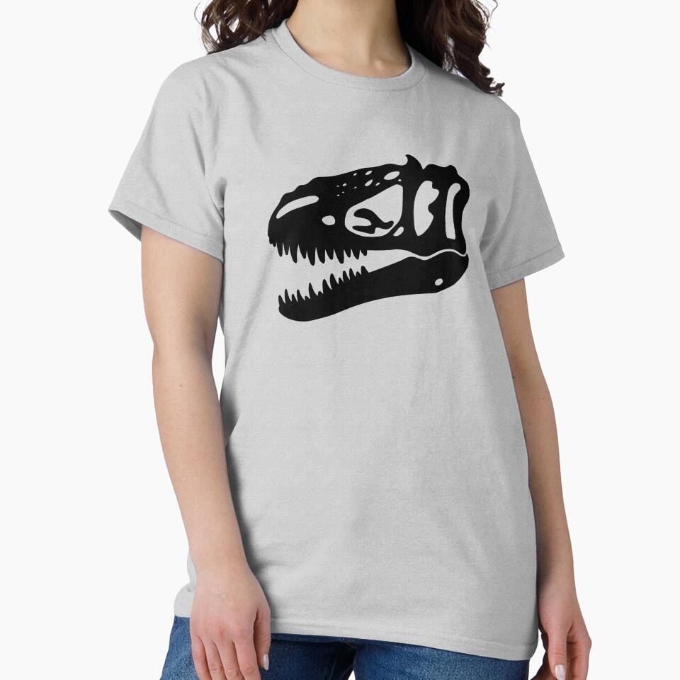 Yutyrannus skull - black by Skeleton Crew