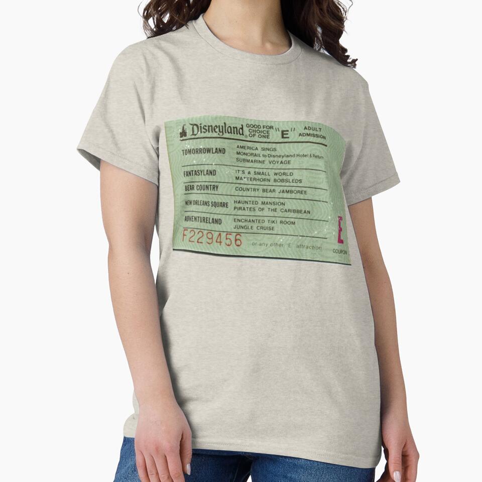 Vintage E Ticket by RachelZizmann