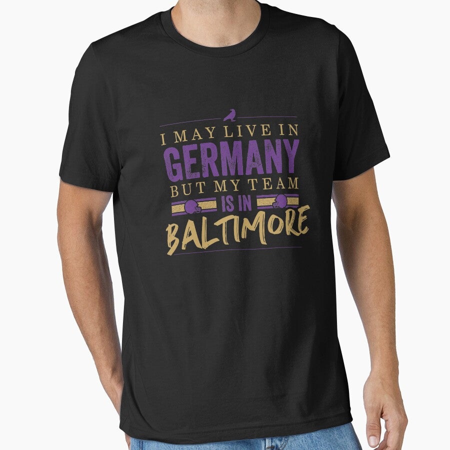 Baltimore Football Team - Fans from Germany by KunstStoff