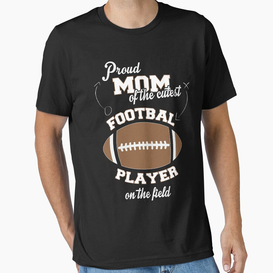 Football Mom Shirt, Football Mom, Football Mom Shirt for Mother's Day, Sports Mom Shirt, Football Mom Gift, Cute Football Mom by watshgifts