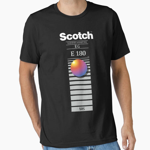 "Re-record, not fade away" - Scotch VHS by tvcream