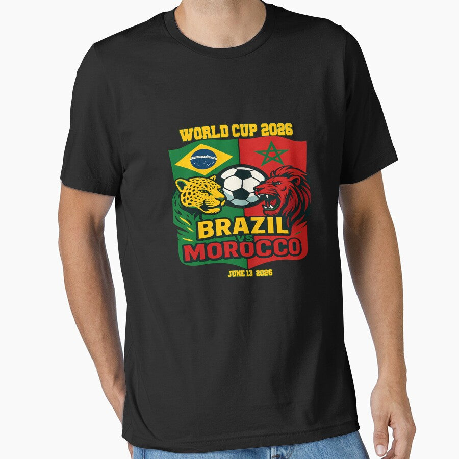 Brazil Vs Morocco June 13 2026 World Cup Soccer We Are Morocco by Sheri2005