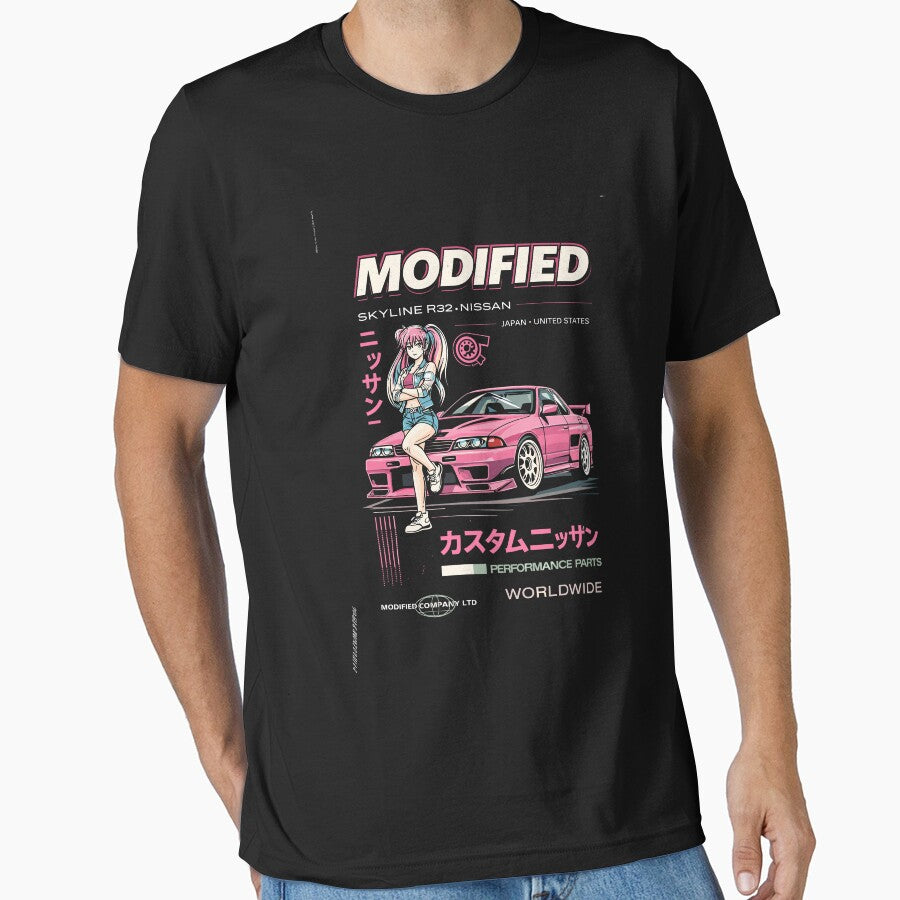 Modified Nissan Custom Parts by Matinez Pink