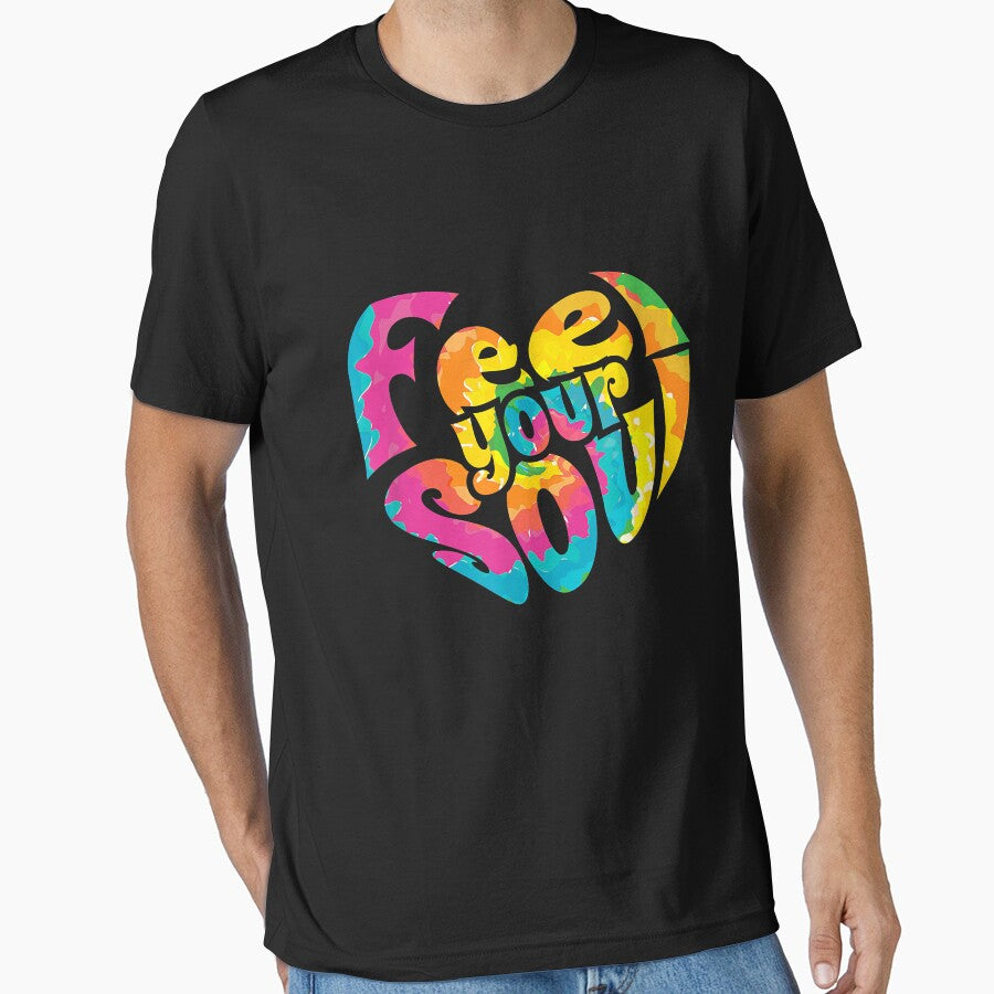 Hippie Peace Sign Heart - Feel Your Soul by shannange