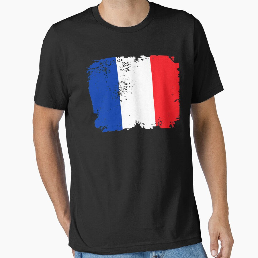 France Flag Vintage - Distressed Flag of France by MagicBoutique