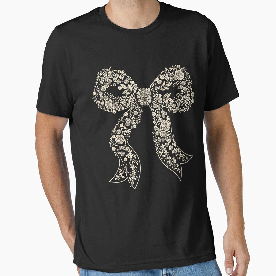 Wildflower Coquette Bow Cute Spring & Summer Gift for Mom & Nana by UniTeeCo