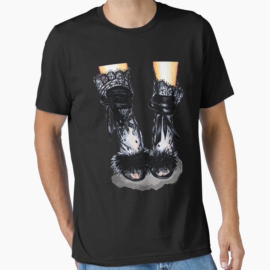 Stylish Black Lace Socks by HenrikHedlund