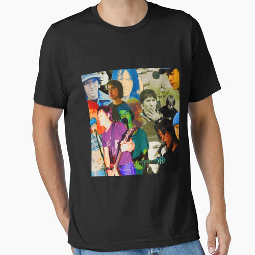 Alex G Elliott Smith Collage Premium T-Shirt by boldatrobecp