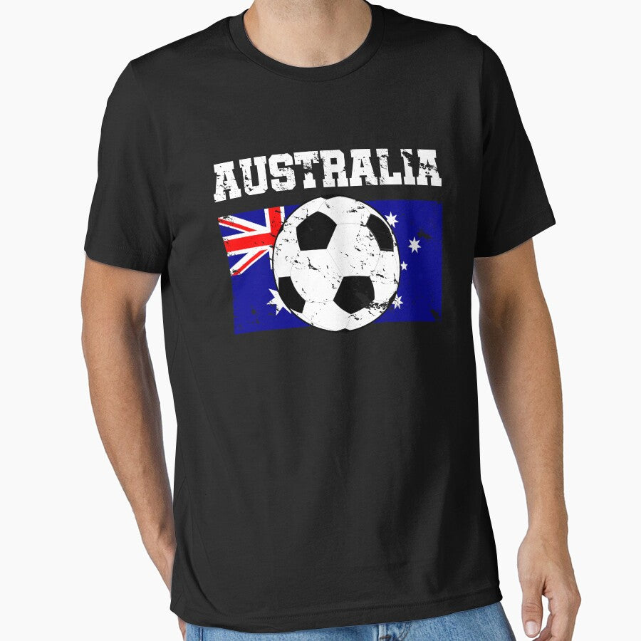 Australia Football Australian Aussie Soccer Player Coach Gift by Easyas