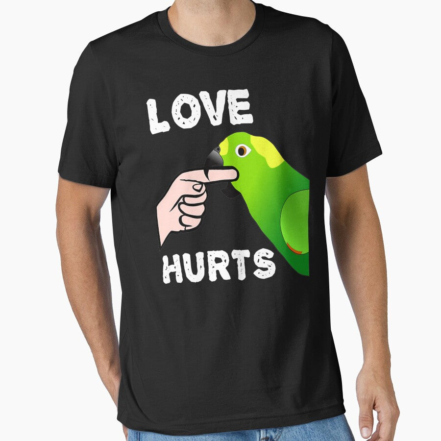 Love Hurts Naped Amazon Parrot Premium by fugoctcoe