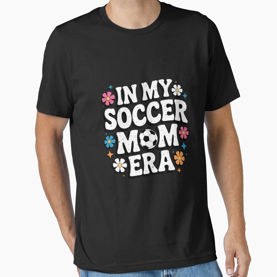 In My Soccer Mom Era Football Mama Groovy life by ControlCenter