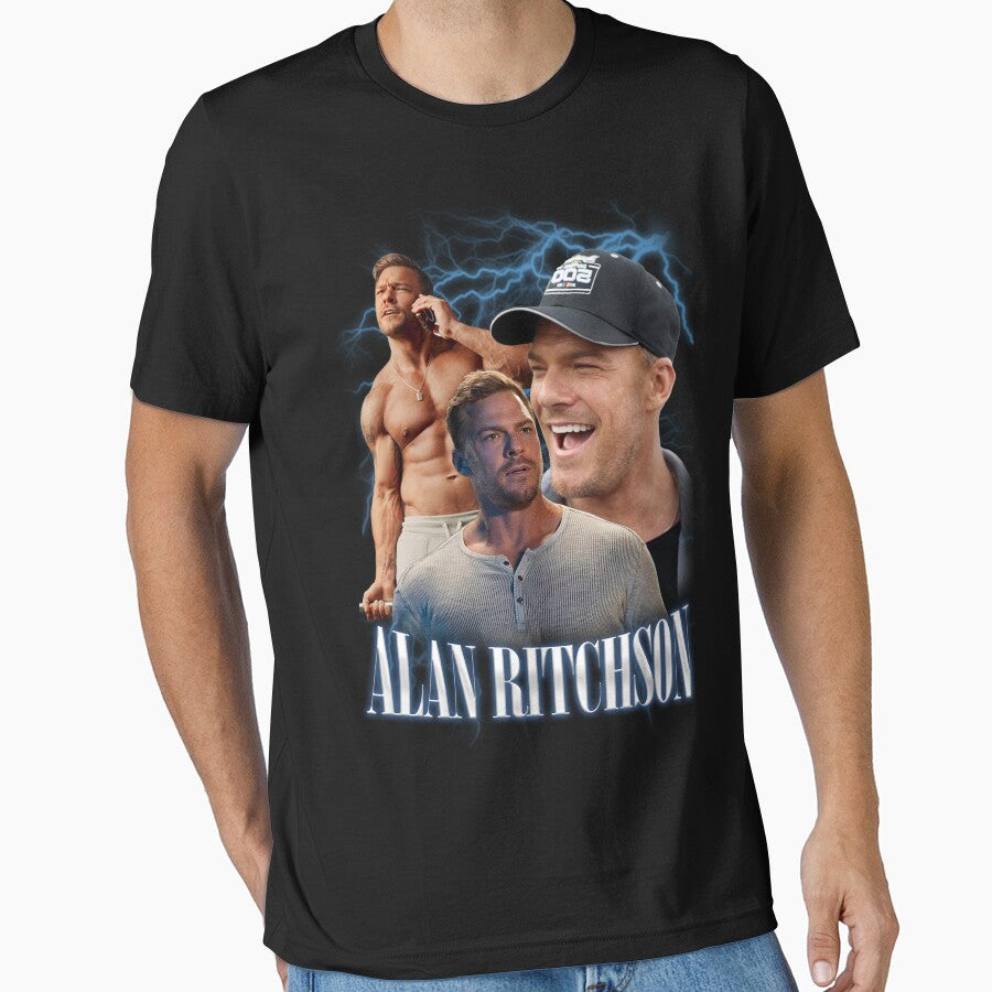 Alan Ritchson Retro Style by deluluhaze