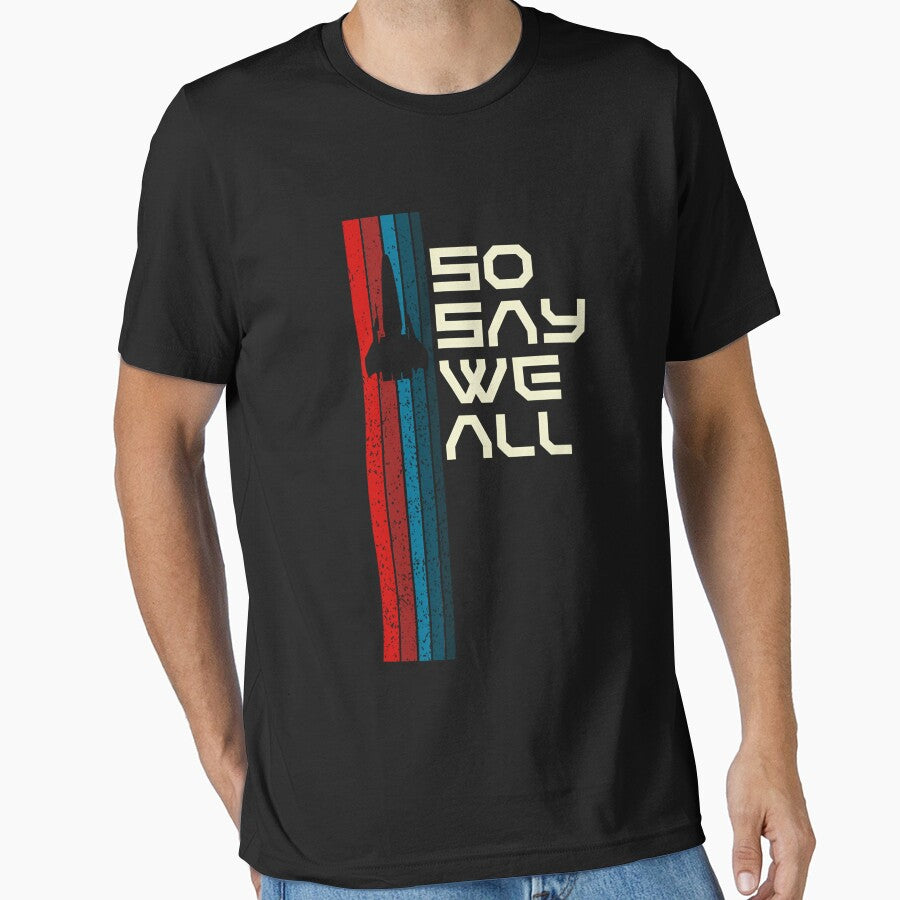 Retro Viper So Say We All - Battlestar Galactica by Designx3
