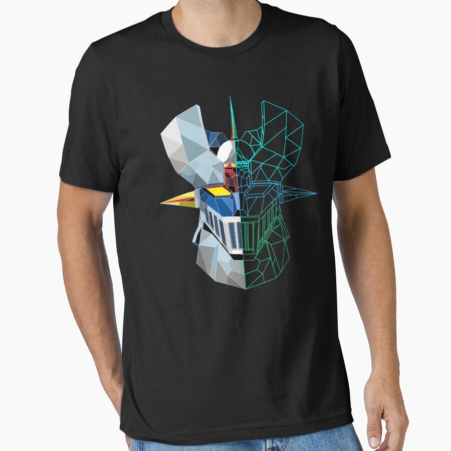 Mazinge Z Linear low poly by Mozorco