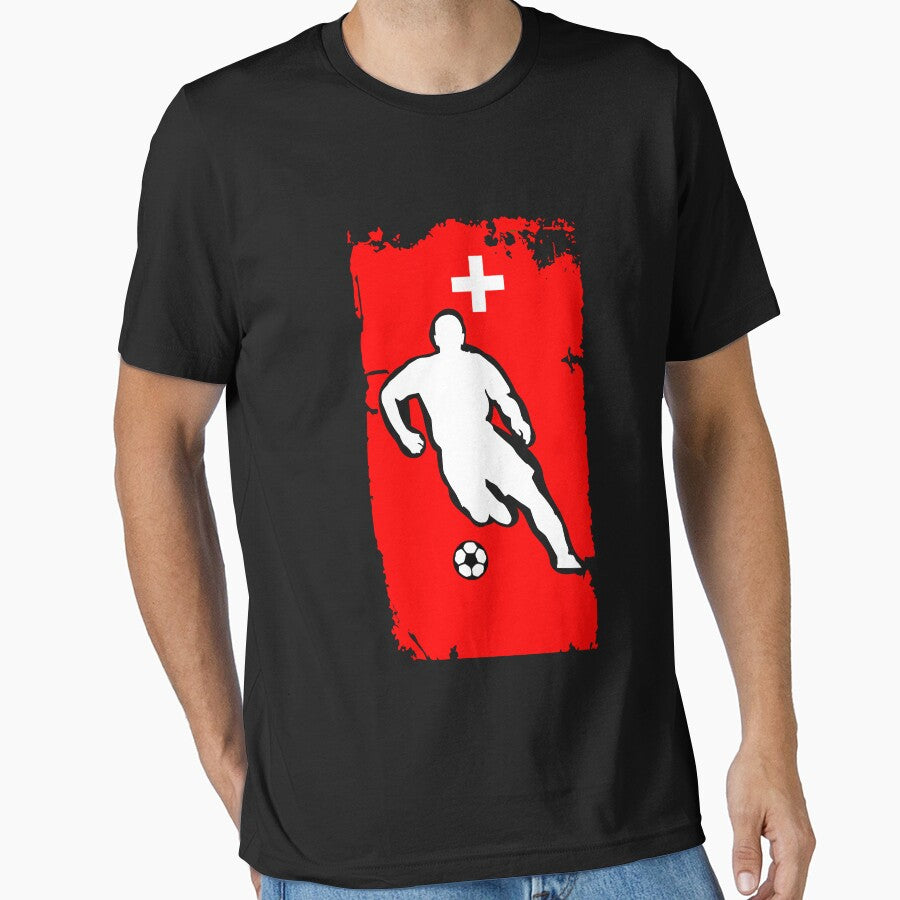 Switzerland Flag Soccer Player by melsens