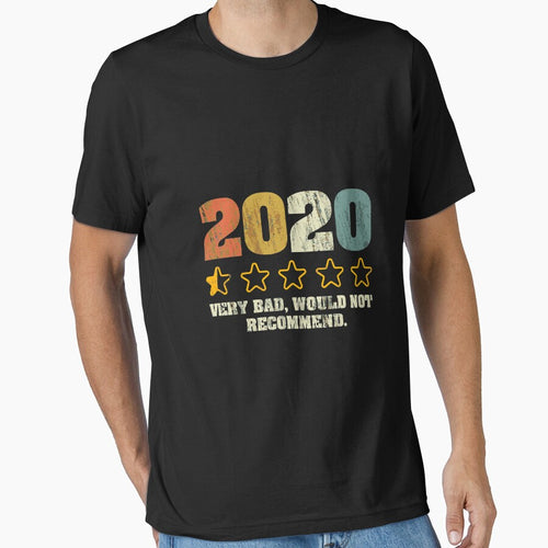 2020 Very Bad Would Not Recommend - 1 star Vintage Long Sleeve T-Shirt by wymanlynna