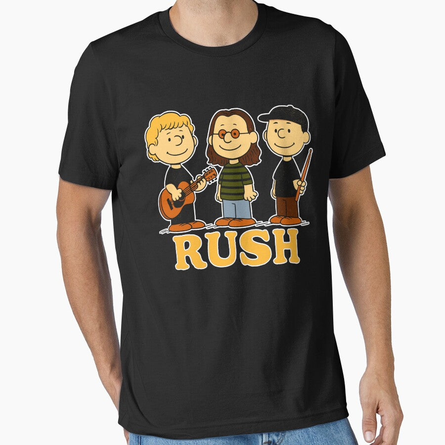 Rush x Peanuts - Geddy Lee, Alex Lifeson & Neil Peart Rock Band by JayeAdorableCat