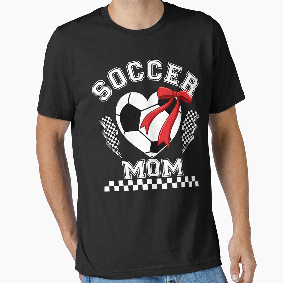 Soccer Mom Coquette Bow Shirt by LashondaGreen89