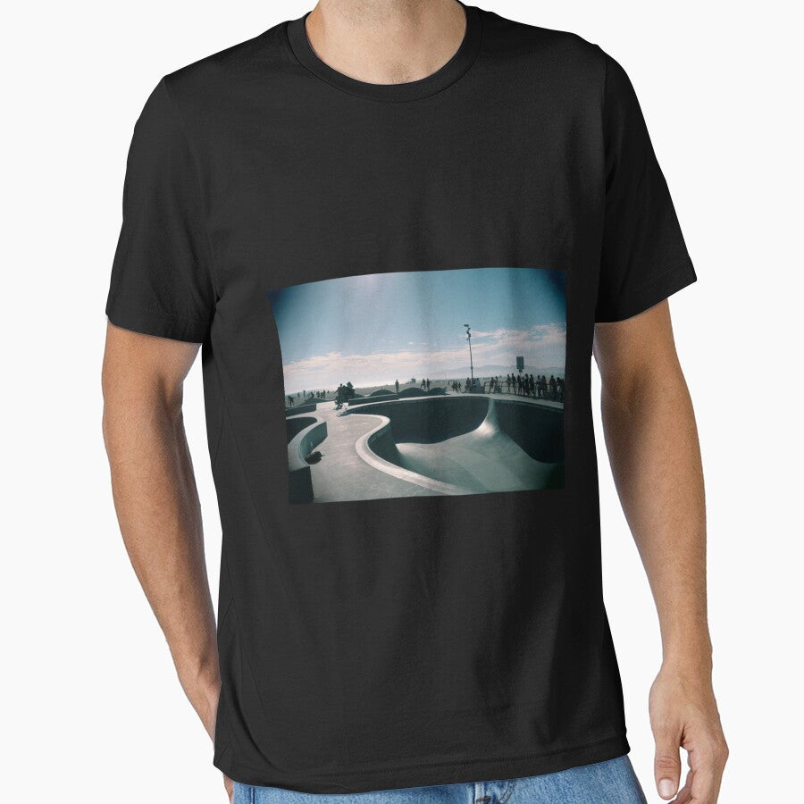 Venice Skate Park 1 Premium T-Shirt by ximenagene